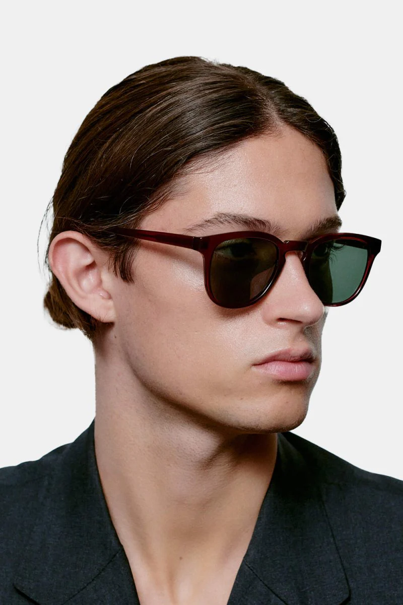 A Kjaerbede Bate Sunglasses (Brown Transparent) - Image 2