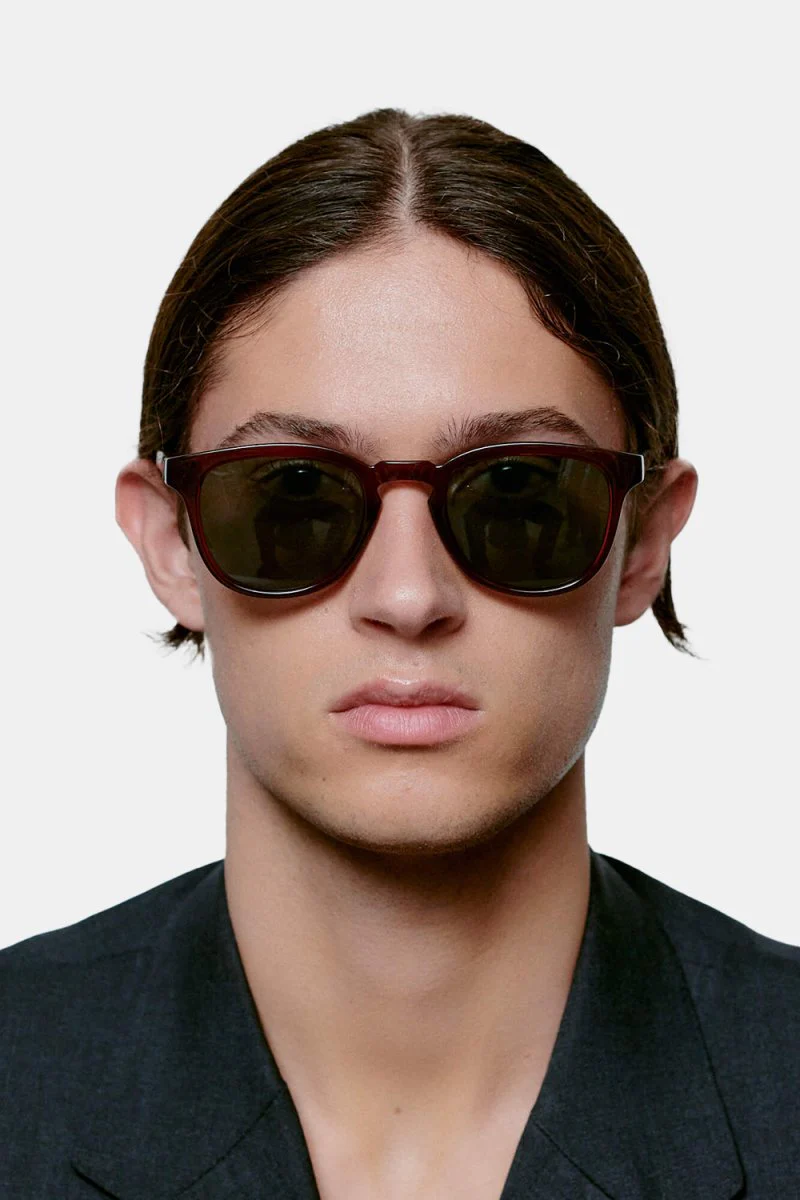 A Kjaerbede Bate Sunglasses (Brown Transparent) - Image 3
