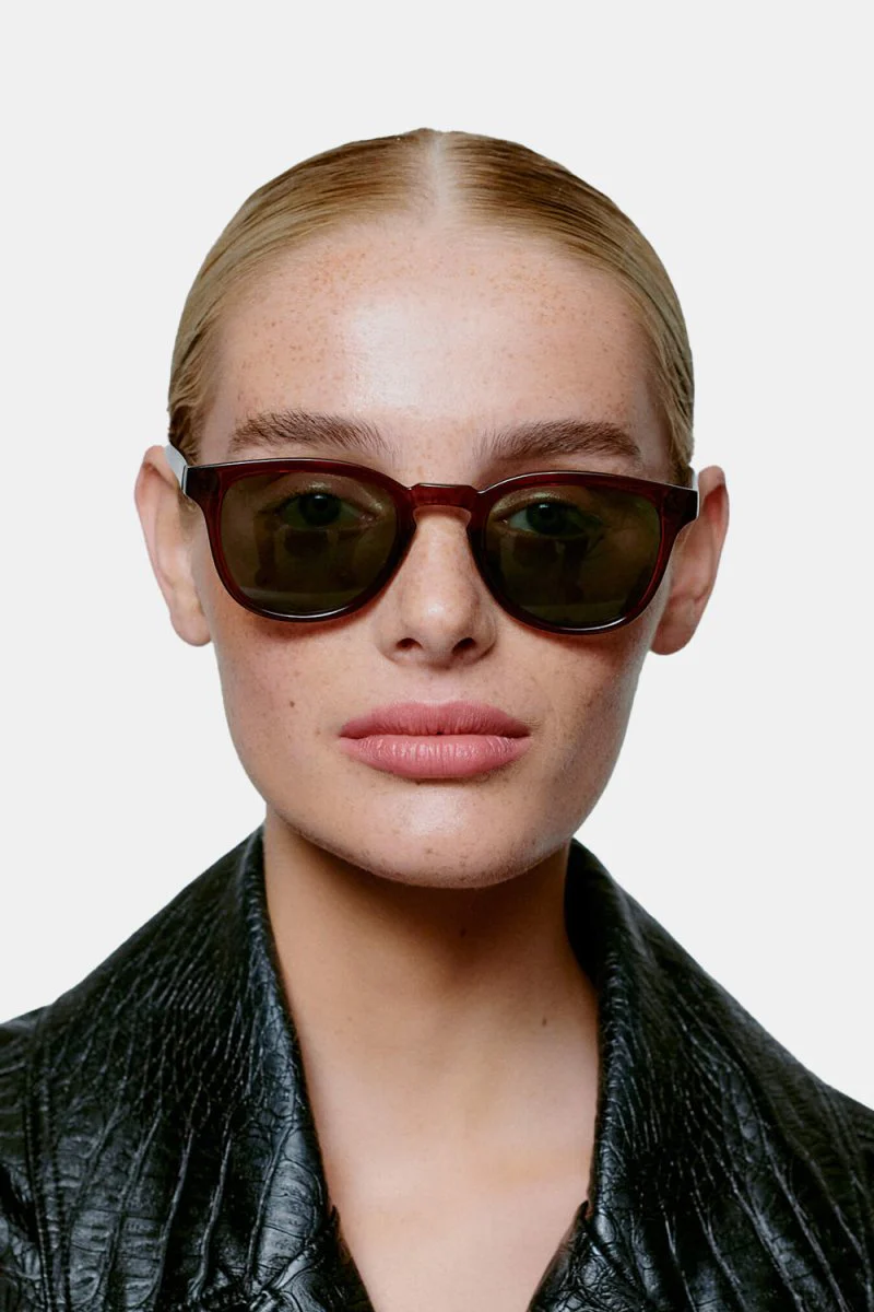 A Kjaerbede Bate Sunglasses (Brown Transparent) - Image 7