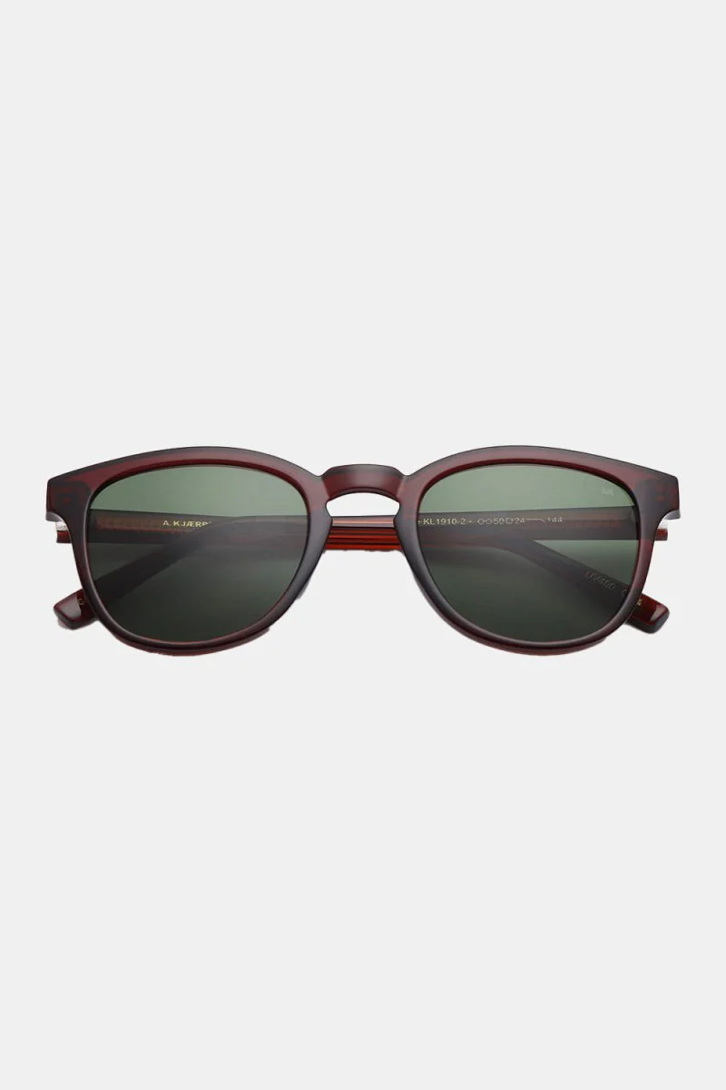 A Kjaerbede Bate Sunglasses (Brown Transparent) - Image 8