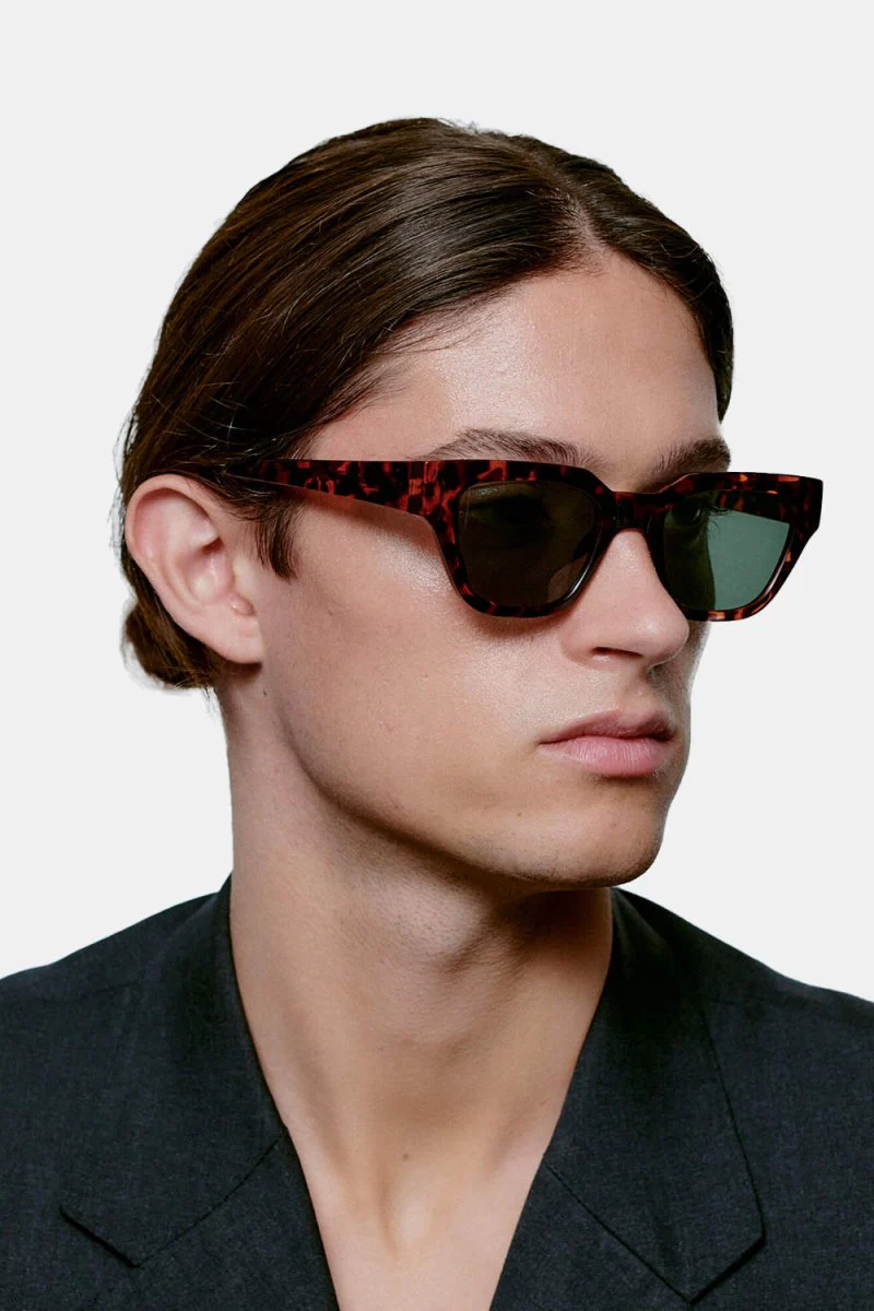 A Kjaerbede Kaws Sunglasses (Demi Tortoise Brown) - Image 2