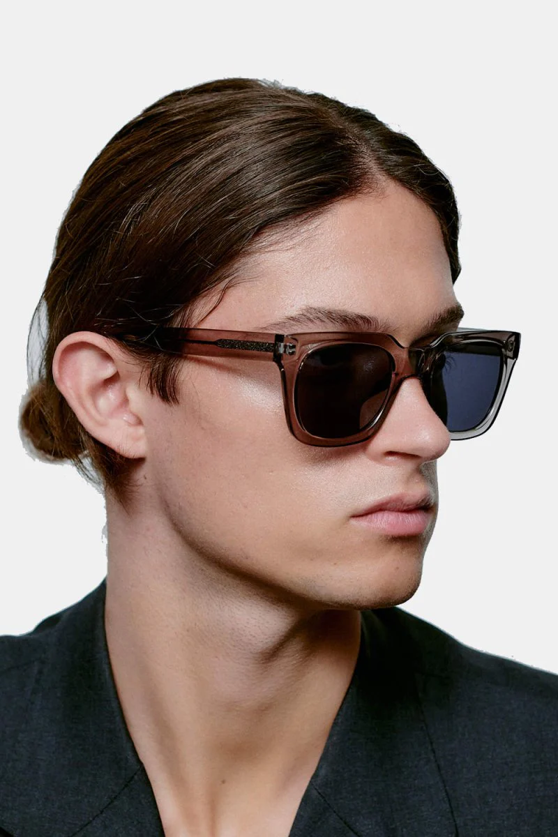 A Kjaerbede Nancy Sunglasses (Grey Transparent) - Image 2