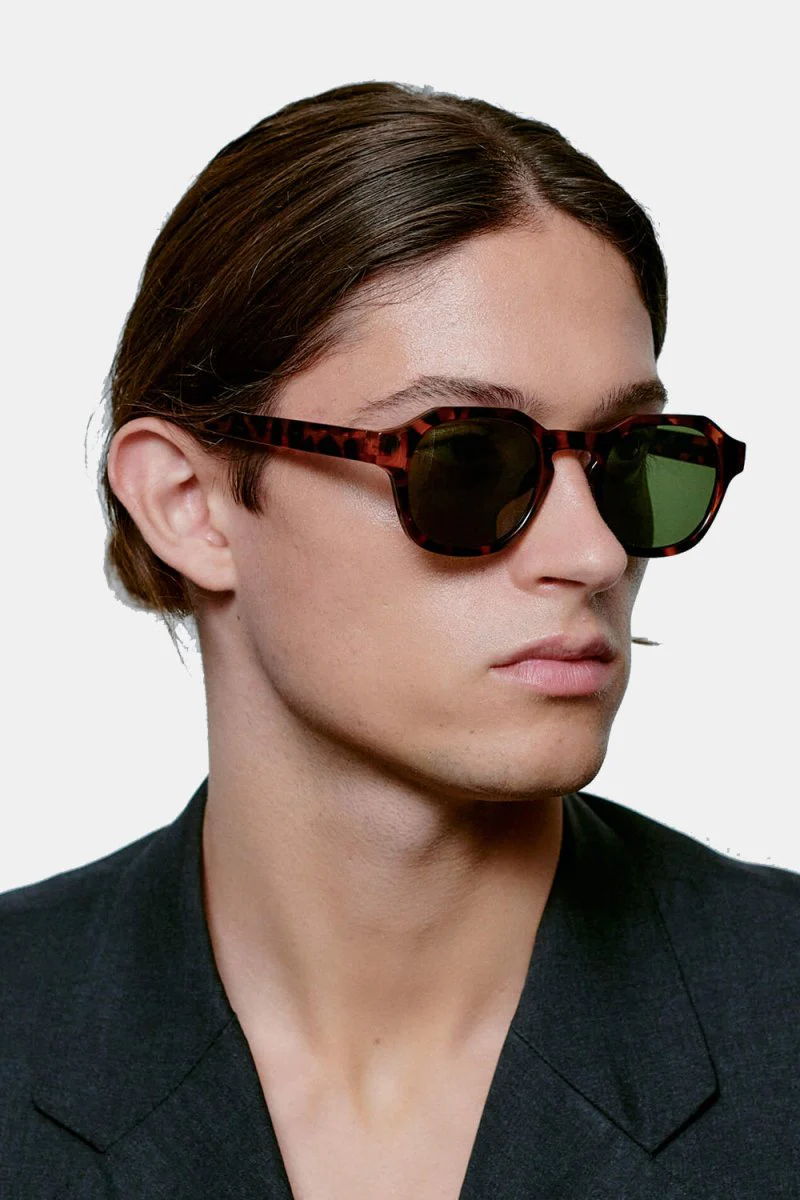 A Kjaerbede Zan Sunglasses (Havana Brown) - Image 2