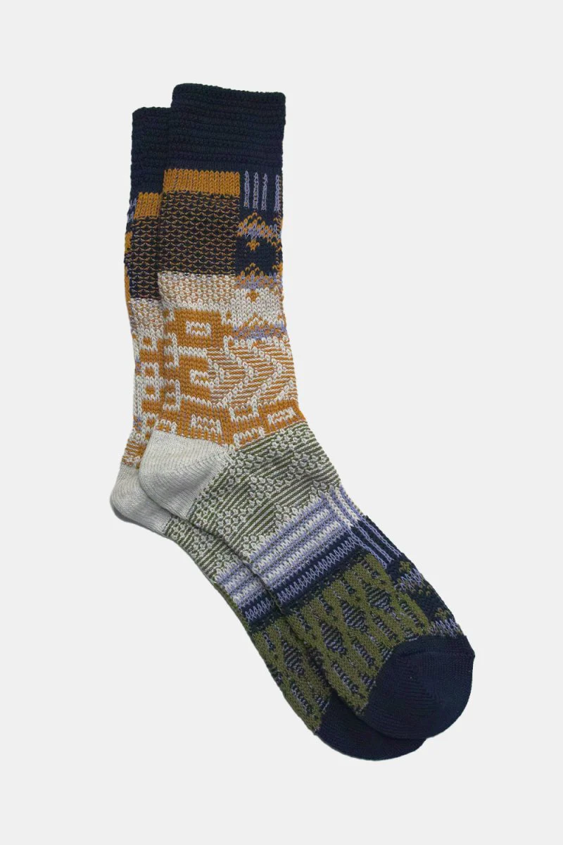 Anonymous Ism Multi Links JQ Crew Socks (Navy)