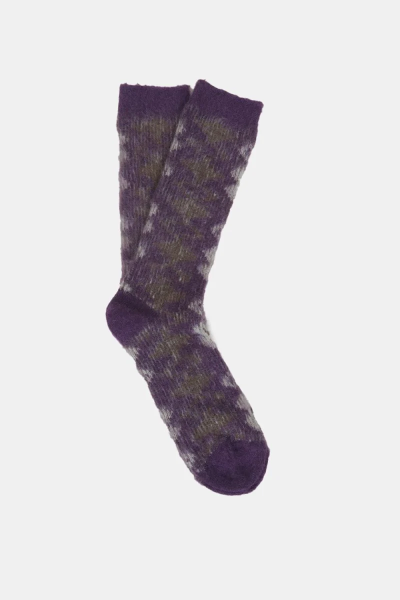 Anonymous Ism Napping Diamond JQ Crew Socks (Violet)