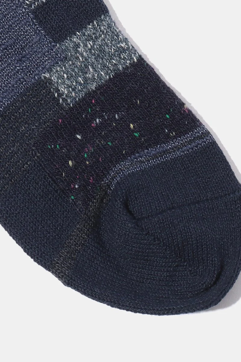 Anonymous Ism Patchwork Crew Socks (Navy) - Image 5