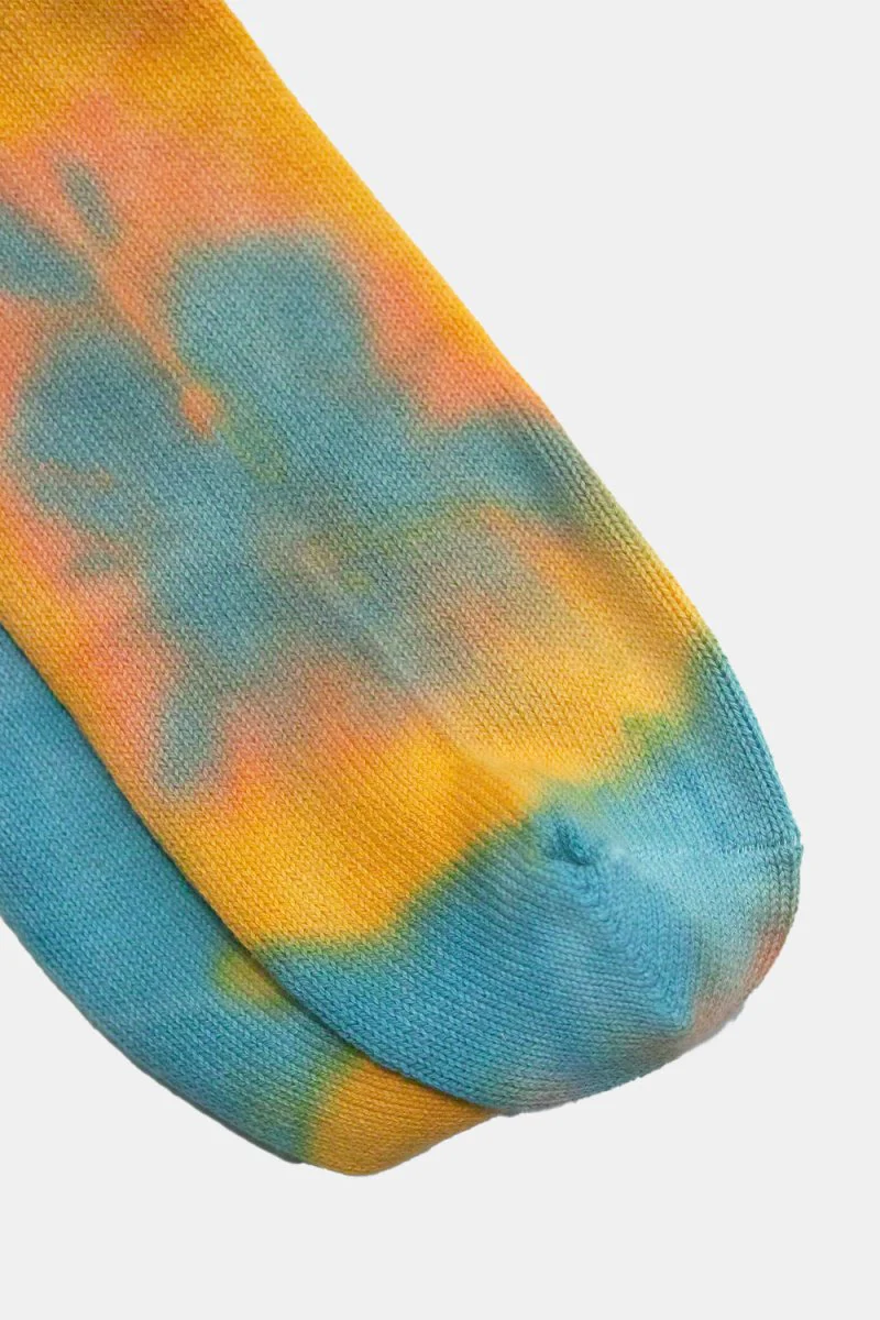 Anonymous Ism Tie Dye Crew Socks (Green) - Image 2