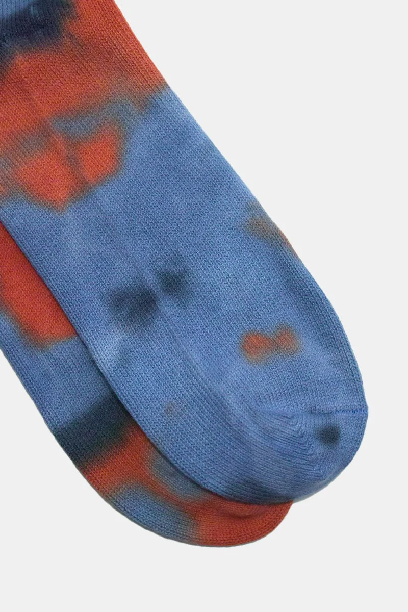 Anonymous Ism Tie Dye Crew Socks (Navy) - Image 2