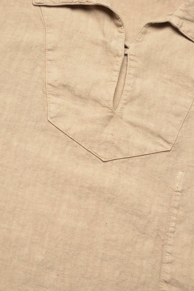 Armor Lux Linen Smock (Beige) - Image 2