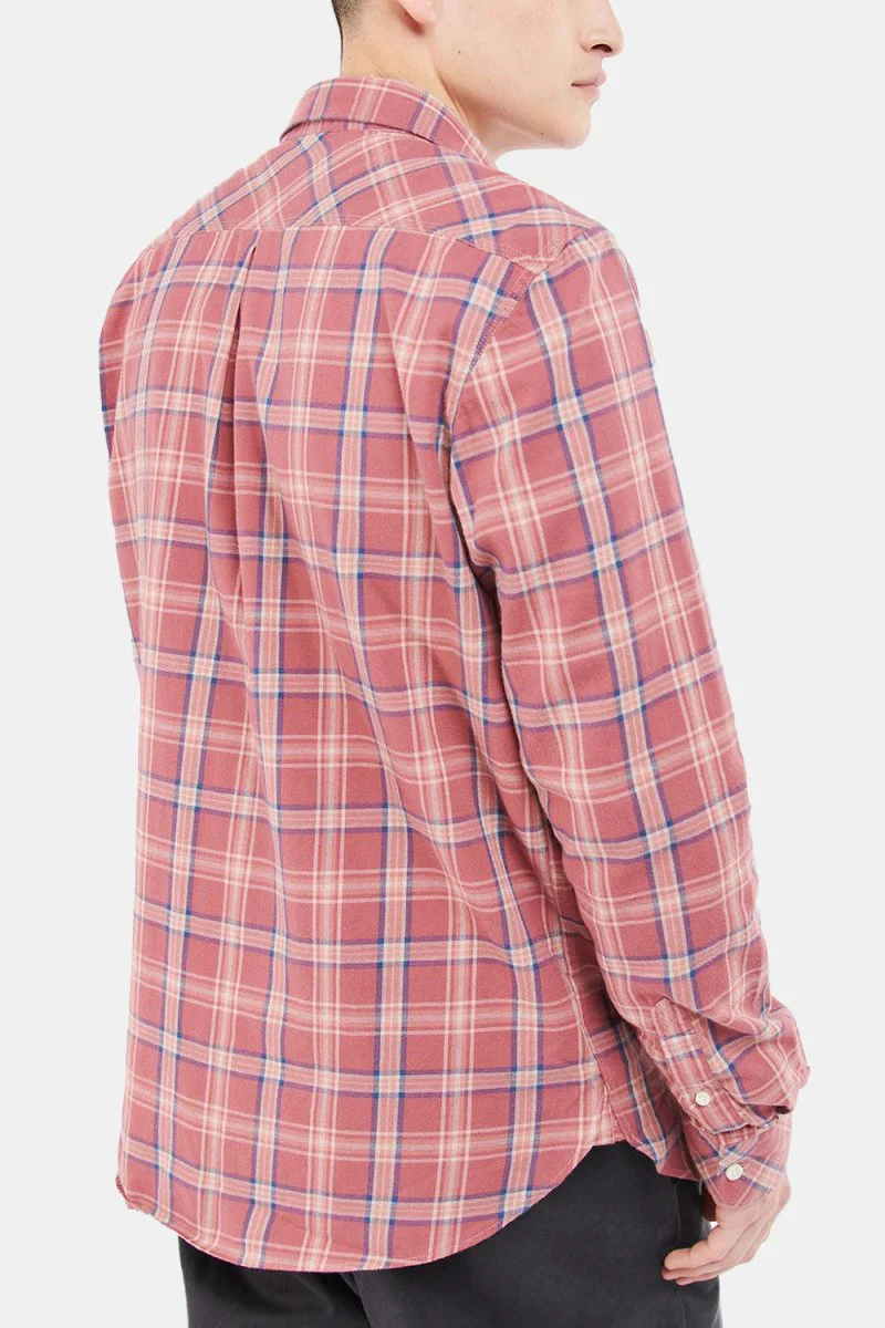 Barbour White Label Eddie Shirt (Pink Cinder) - Image 4