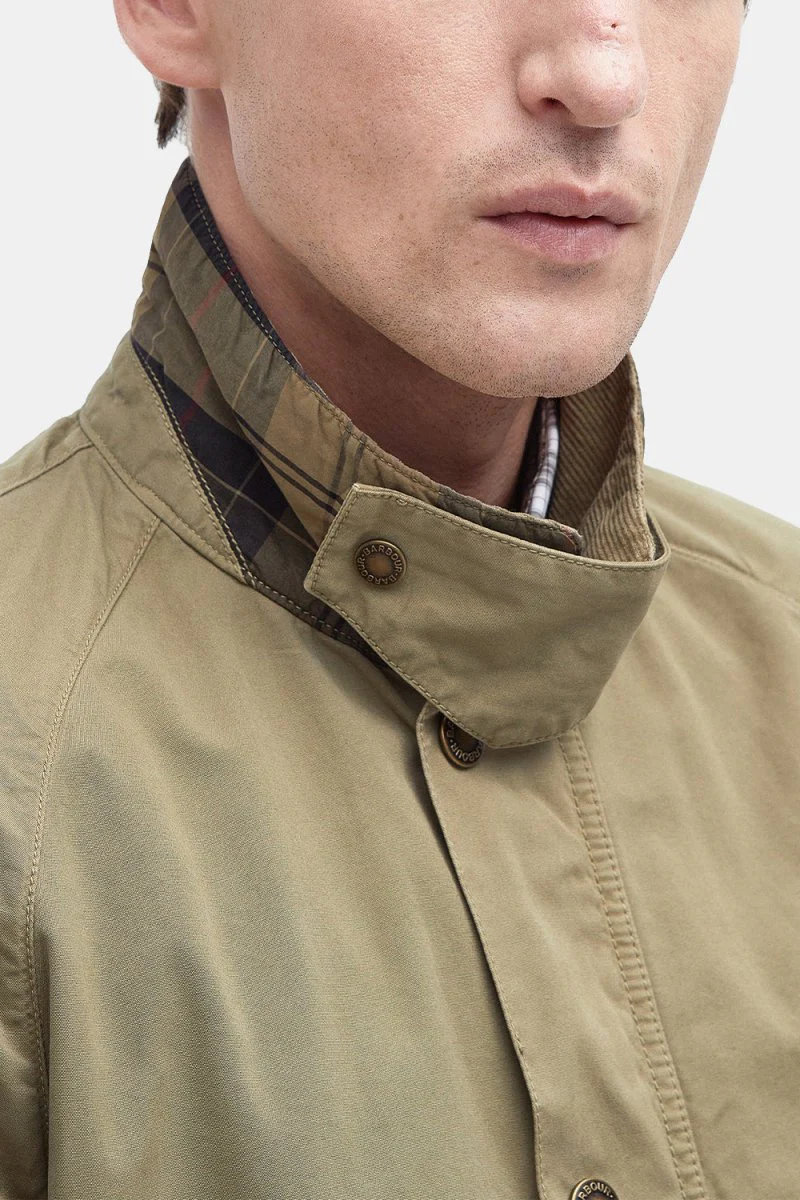 Barbour Ashby Casual Summer Jacket (Bleached Olive) - Image 6