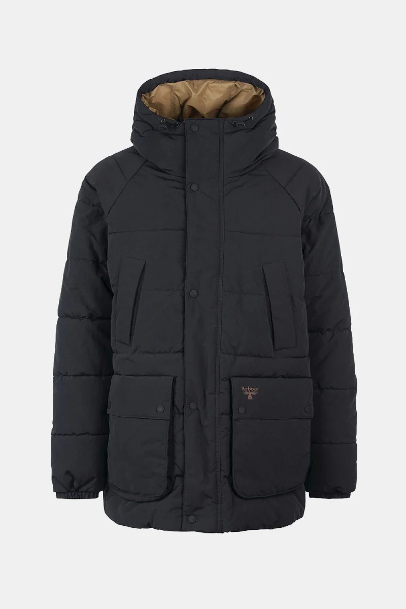 Barbour B.Beacon Glacial Quilt Coat (Black) - Image 2