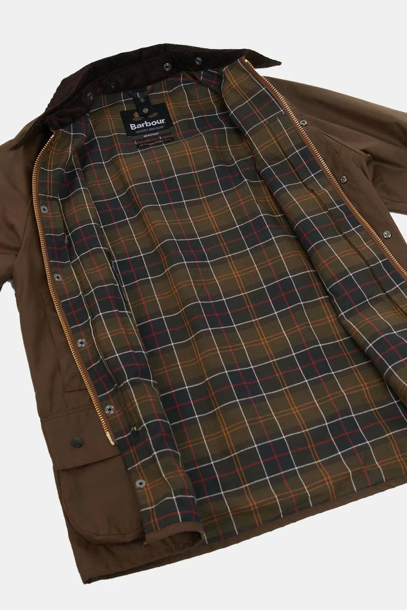 Barbour Beaufort Wax Jacket (Bark) - Image 4