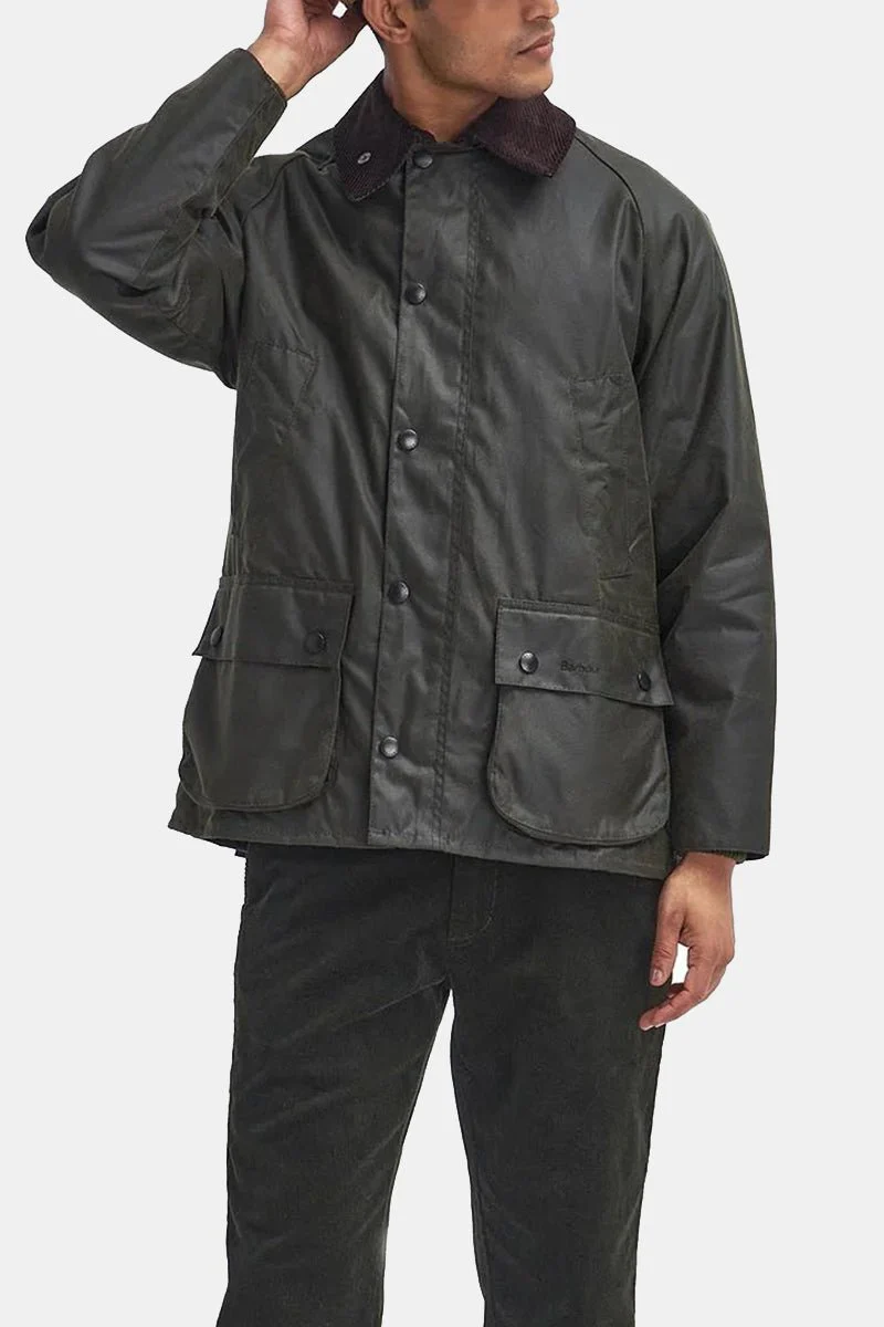 Barbour Bedale Jacket (Archive Olive) - Image 3