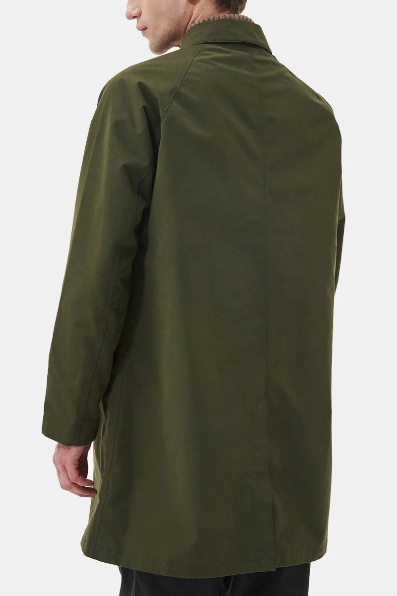 Barbour Cambridge Mac Jacket (Olive/Forest Mist) - Image 9