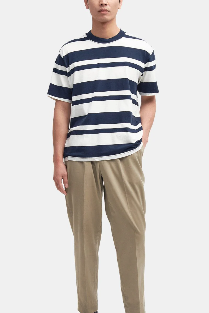 Barbour Friars Stripe T-Shirt (Navy) - Image 3
