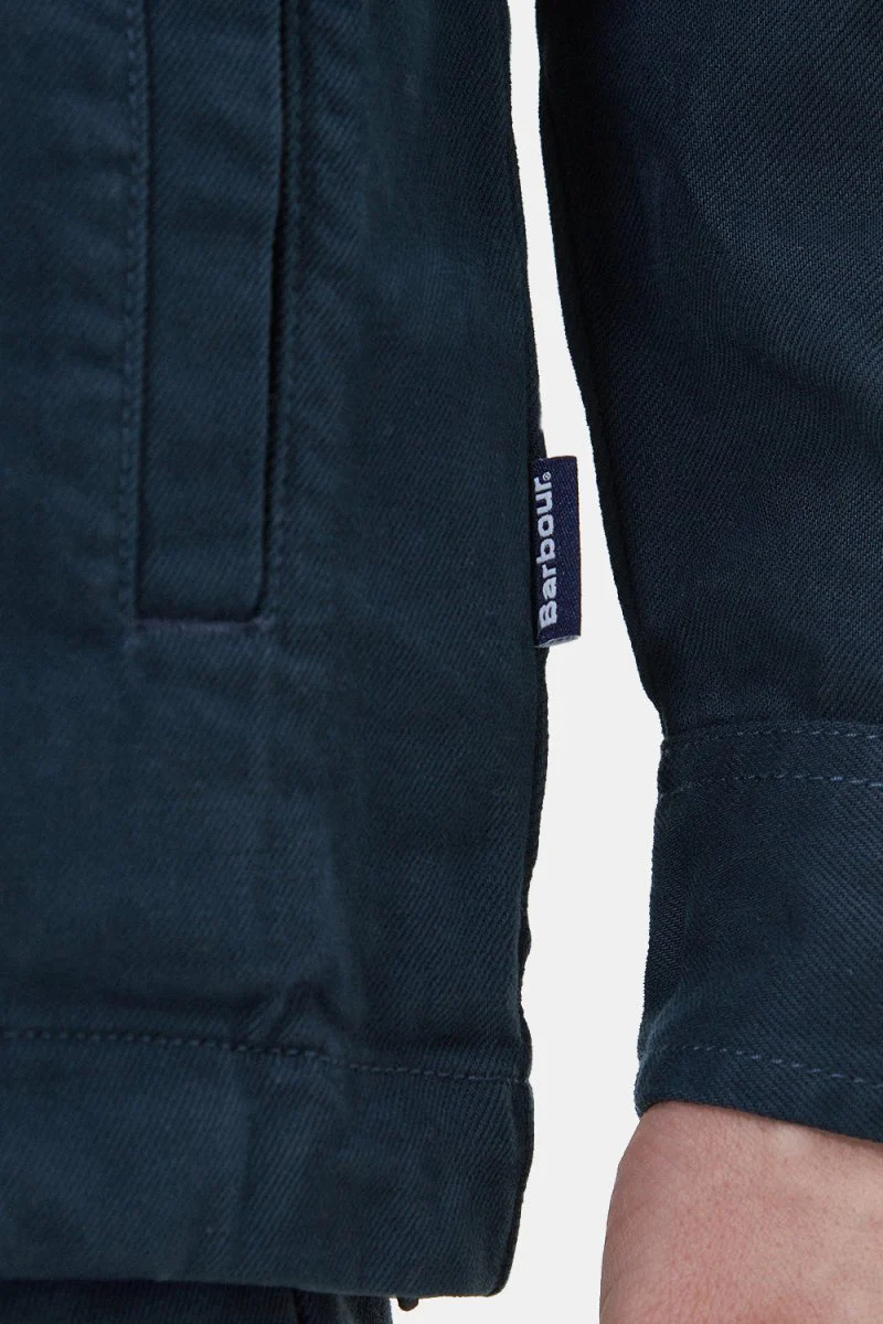 Barbour Fullfort Overshirt (Navy) - Image 7