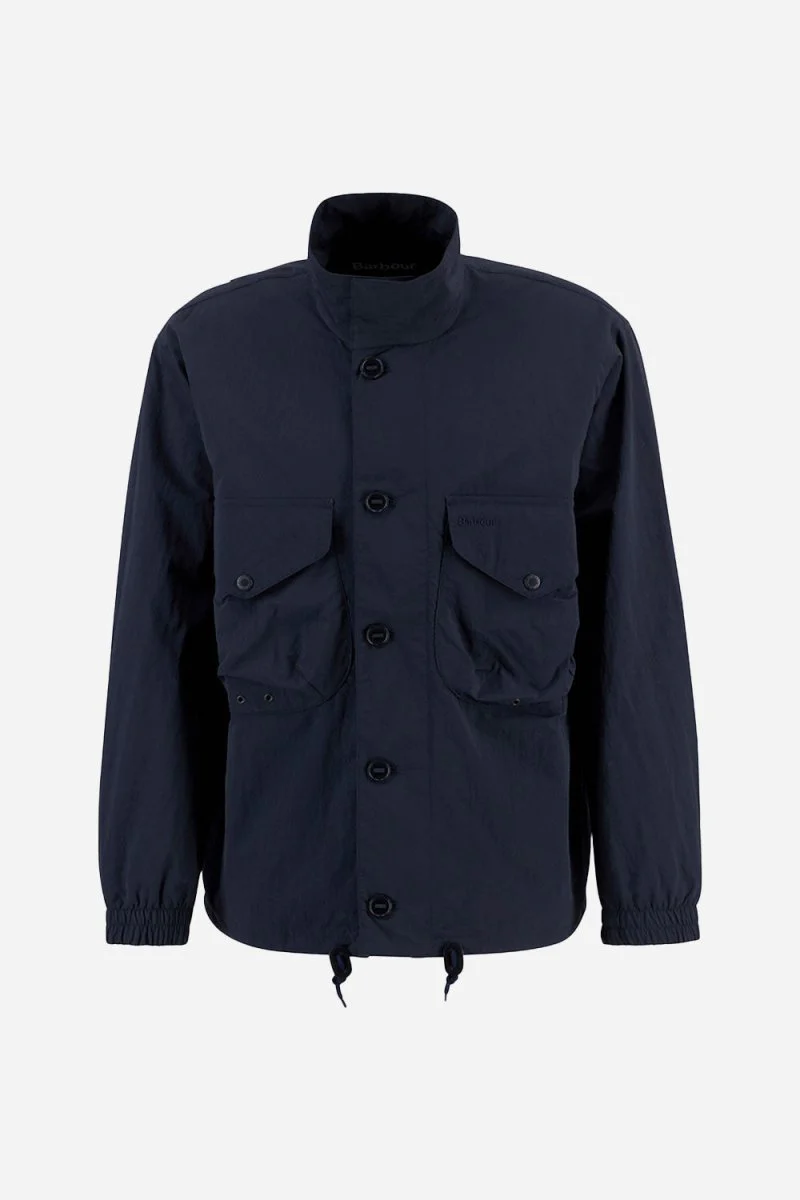 Barbour Jig Showerproof Jacket (Dark Navy) - Image 3