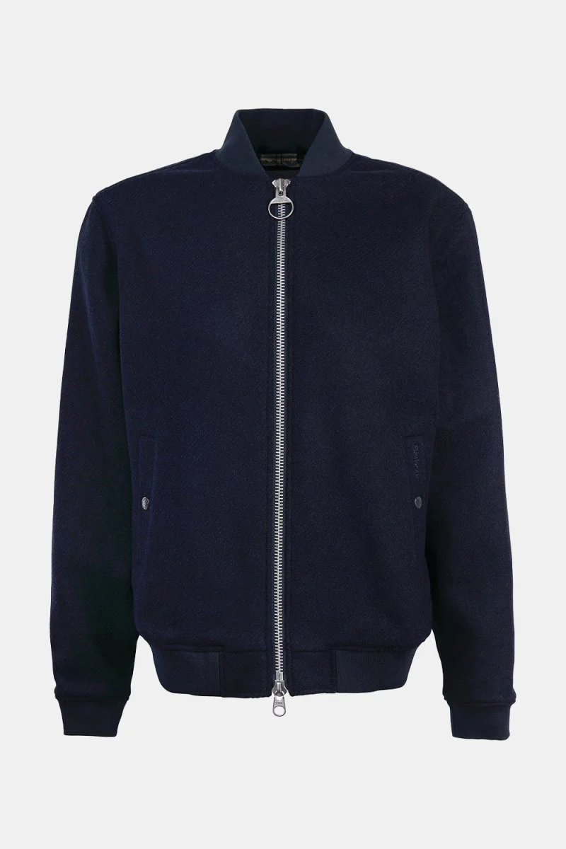 Barbour Verton Wool Jacket (Navy) - Image 2