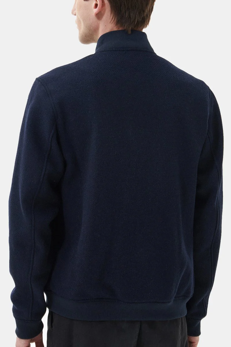 Barbour Verton Wool Jacket (Navy) - Image 9