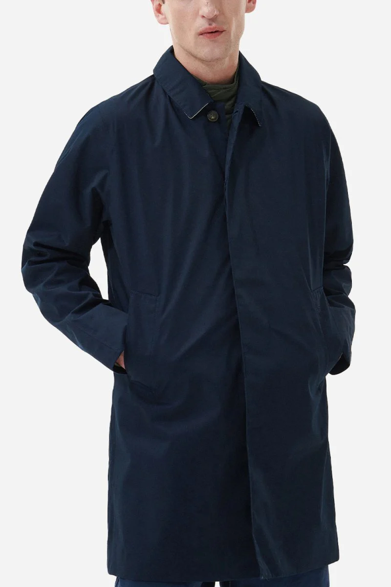 Barbour Lorden Waterproof Mac (Navy)