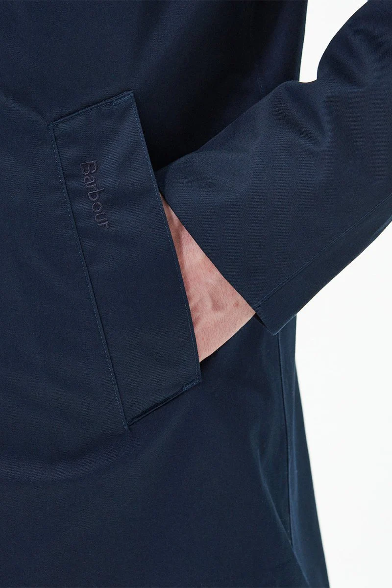 Barbour Lorden Waterproof Mac (Navy) - Image 6