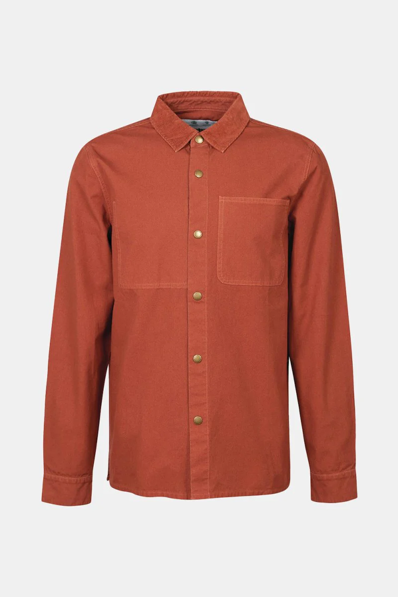 Barbour White Label Lorenzo Overshirt (Rust) - Image 2