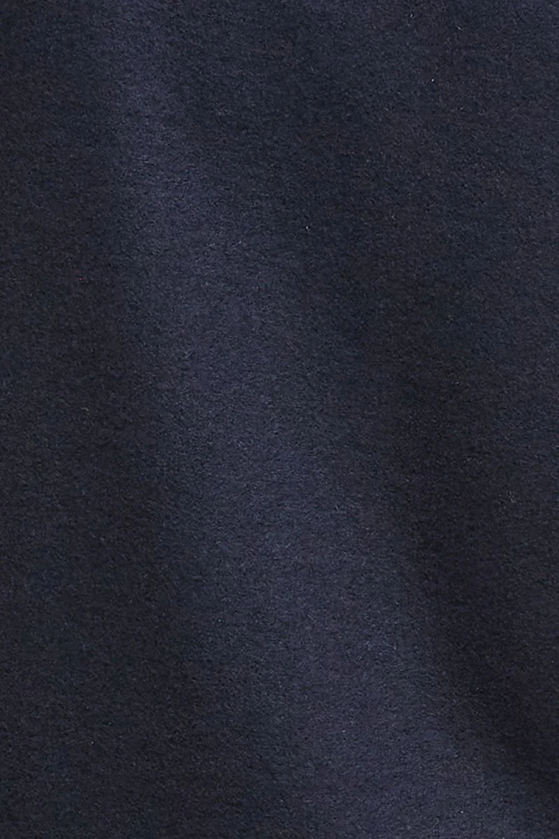 Barbour Marlow Tailored Wool Blend Overshirt (Navy Marl) - Image 8