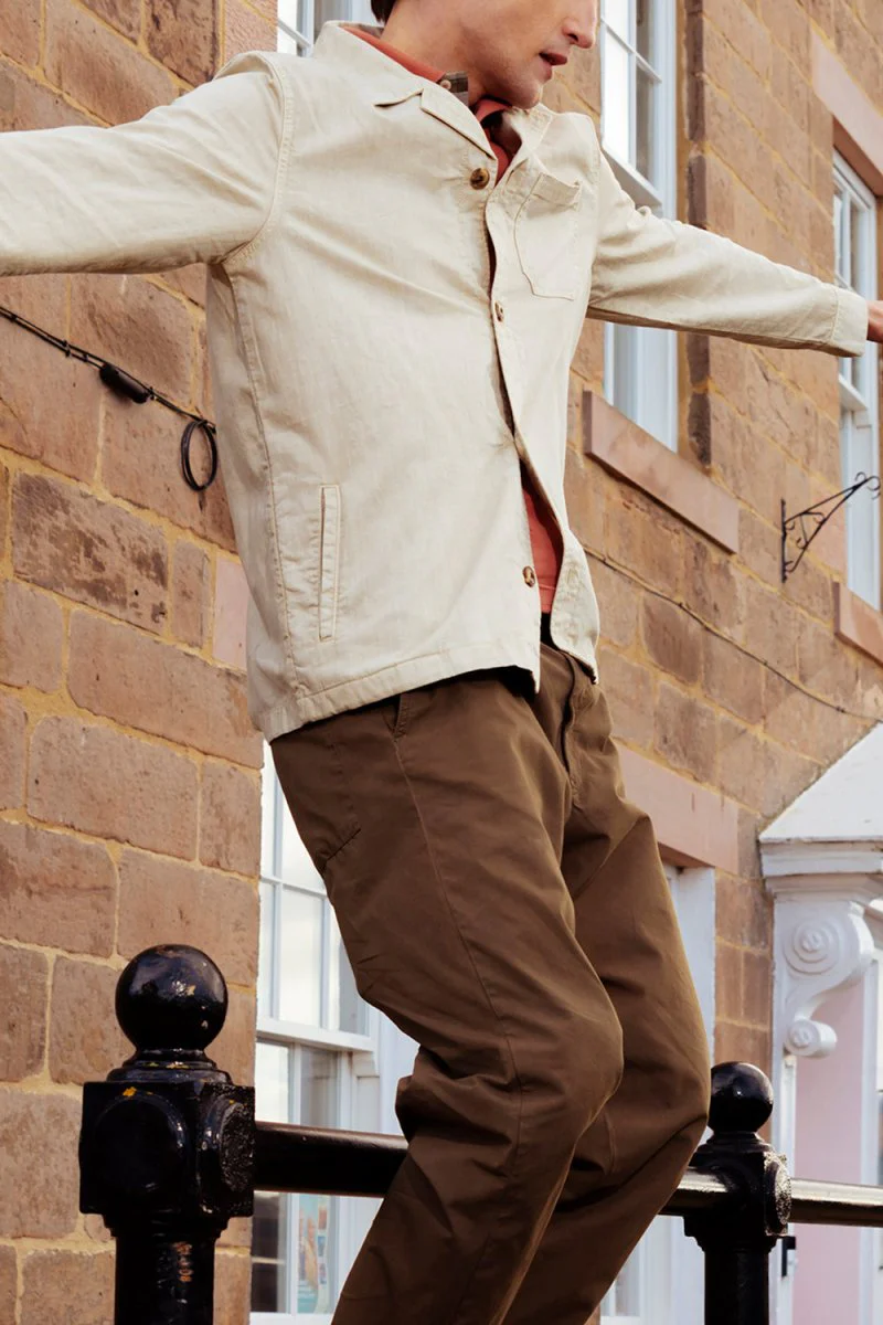 Barbour Melonby Overshirt (Mist) - Image 8