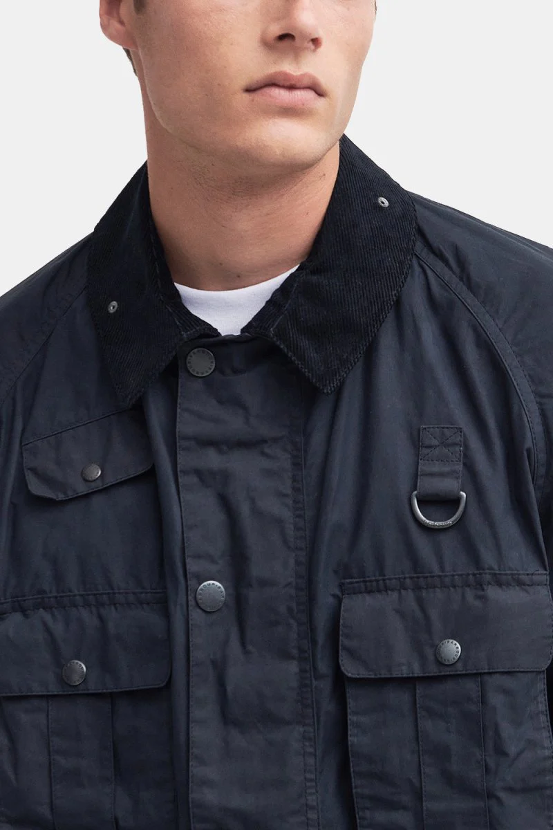Barbour Modified Transport Jacket (Dark Navy) - Image 2