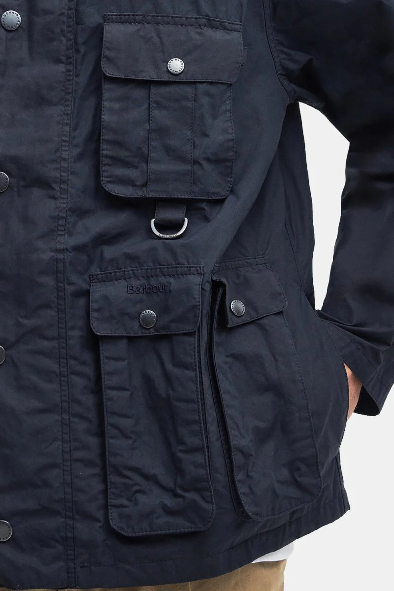 Barbour Modified Transport Jacket (Dark Navy) - Image 4