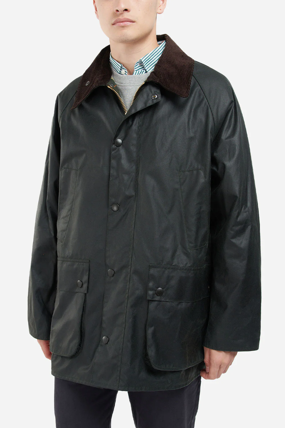 Barbour OS Bedale Wax Jacket (Sage)