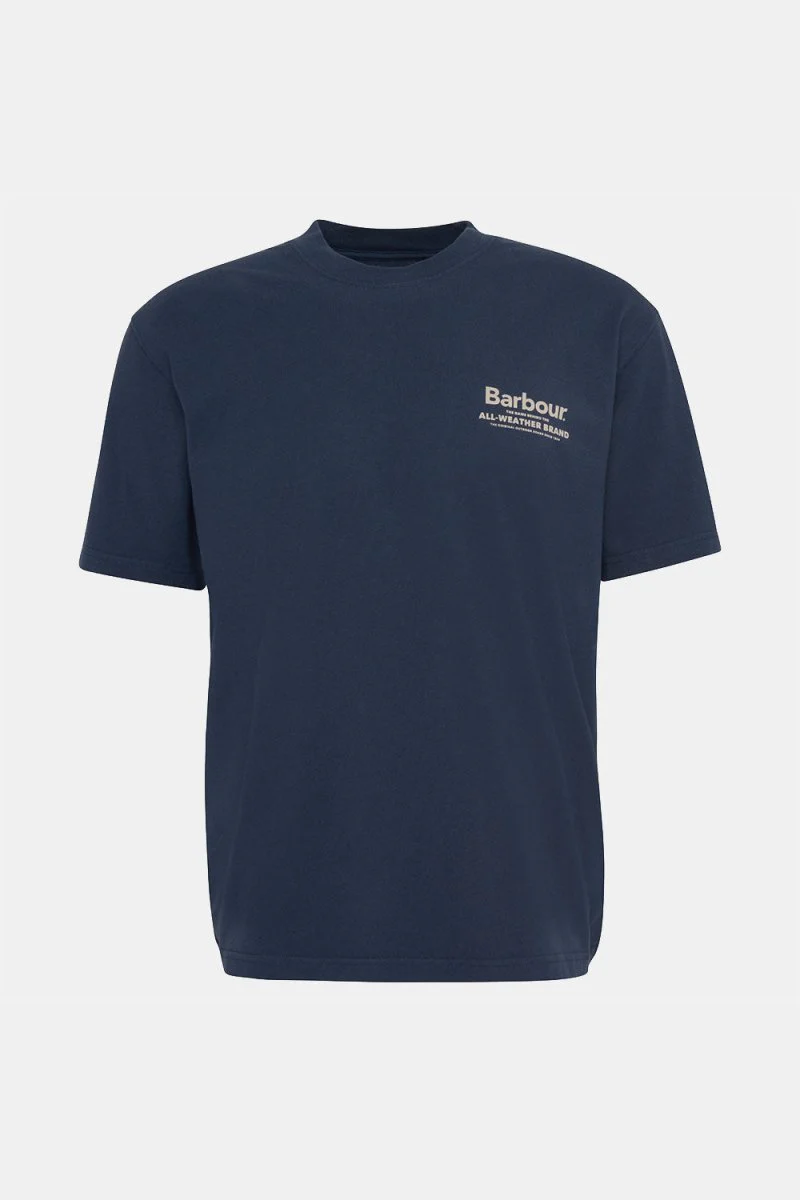 Barbour Outdoors T-Shirt (Navy) - Image 6