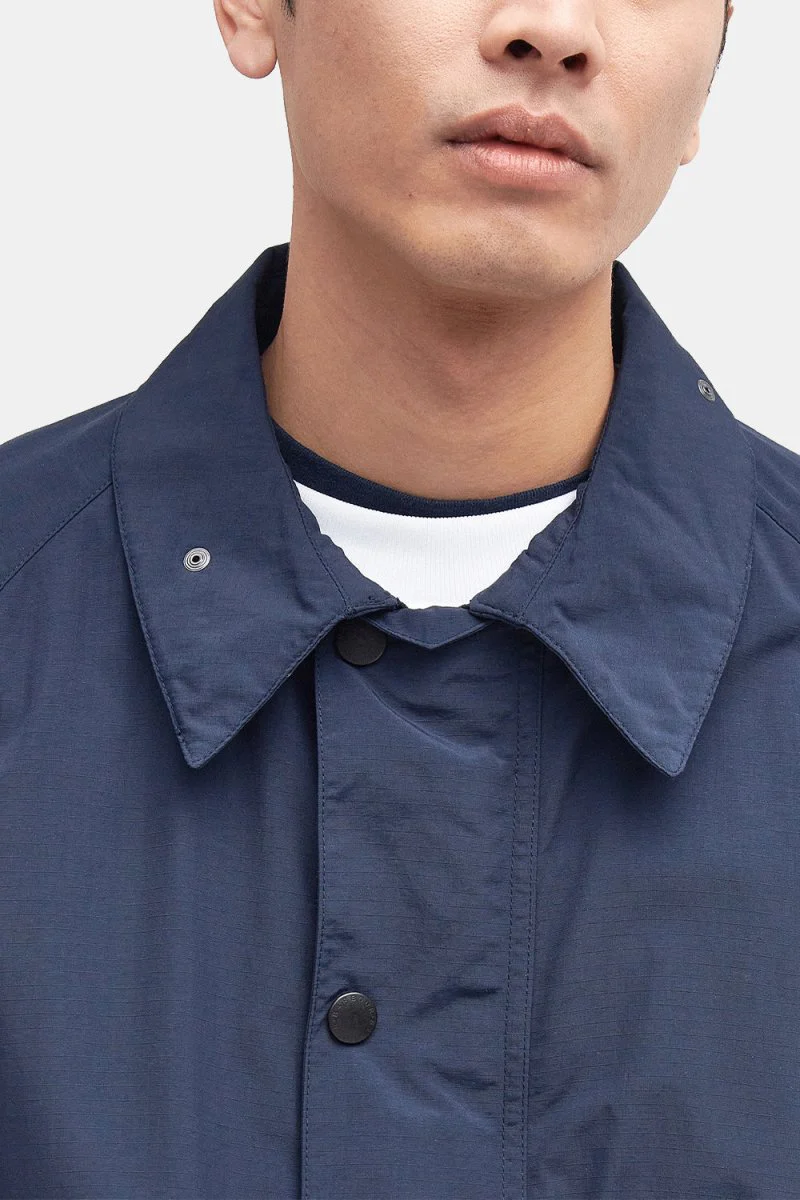 Barbour Oversized Transport Showerproof Jacket (Navy) - Image 6
