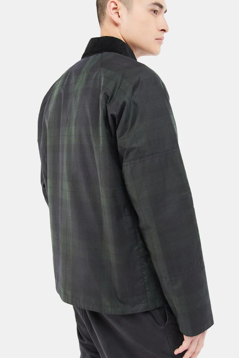 Barbour White Label SL Nara Wax Jacket (Blackwatch) - Image 4