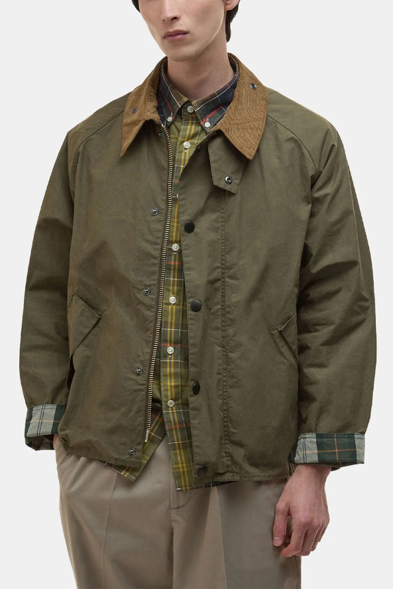 Barbour Transport Jacket (Dusky Green)