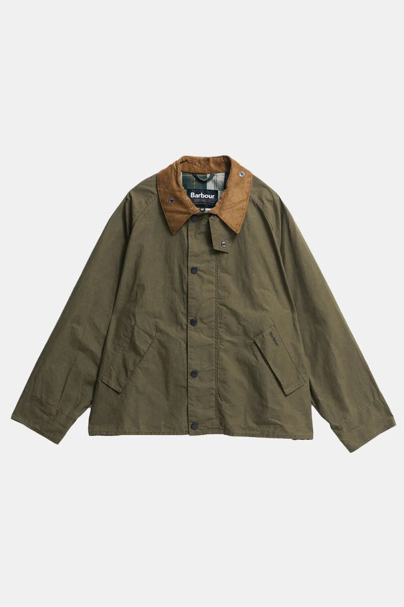 Barbour Transport Jacket (Dusky Green) - Image 14