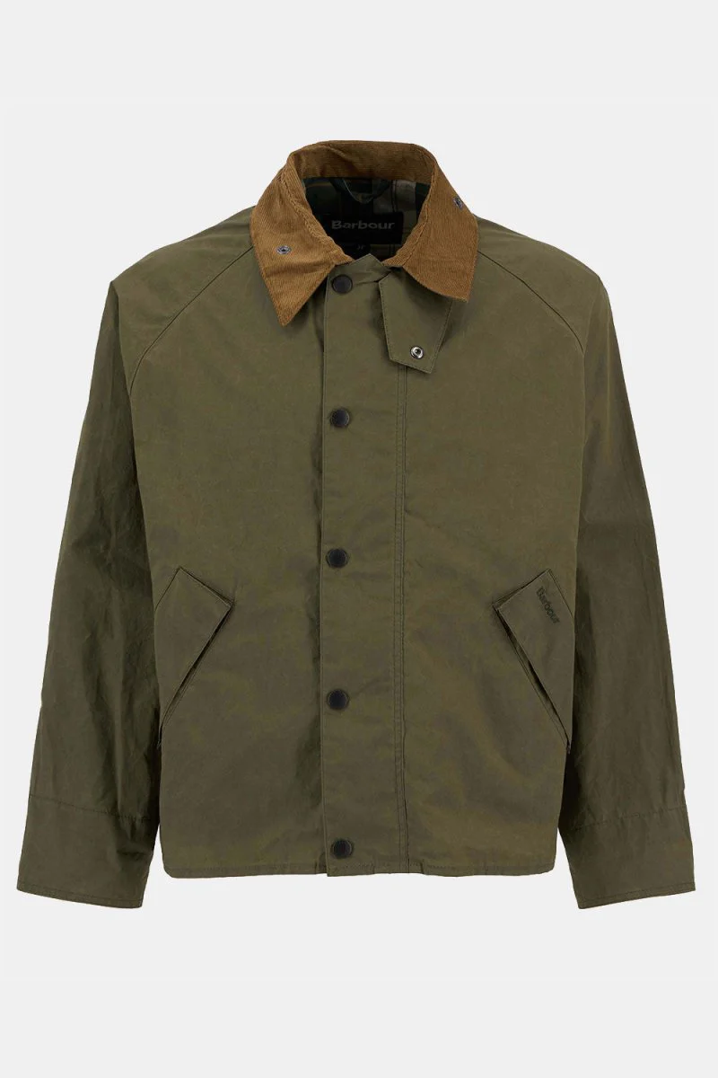 Barbour Transport Jacket (Dusky Green) - Image 15
