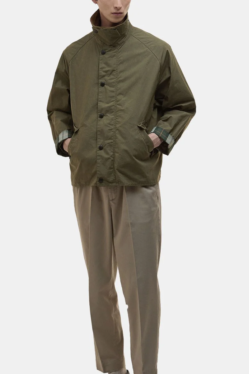 Barbour Transport Jacket (Dusky Green) - Image 5