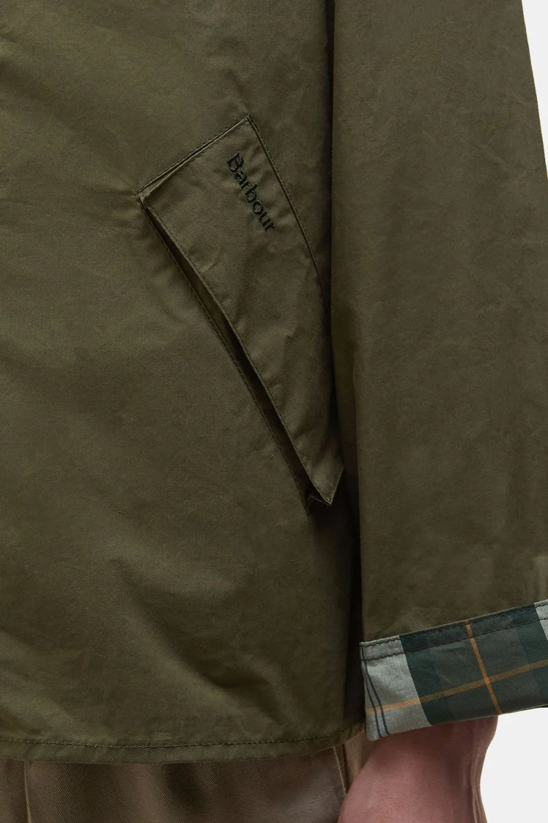 Barbour Transport Jacket (Dusky Green) - Image 6