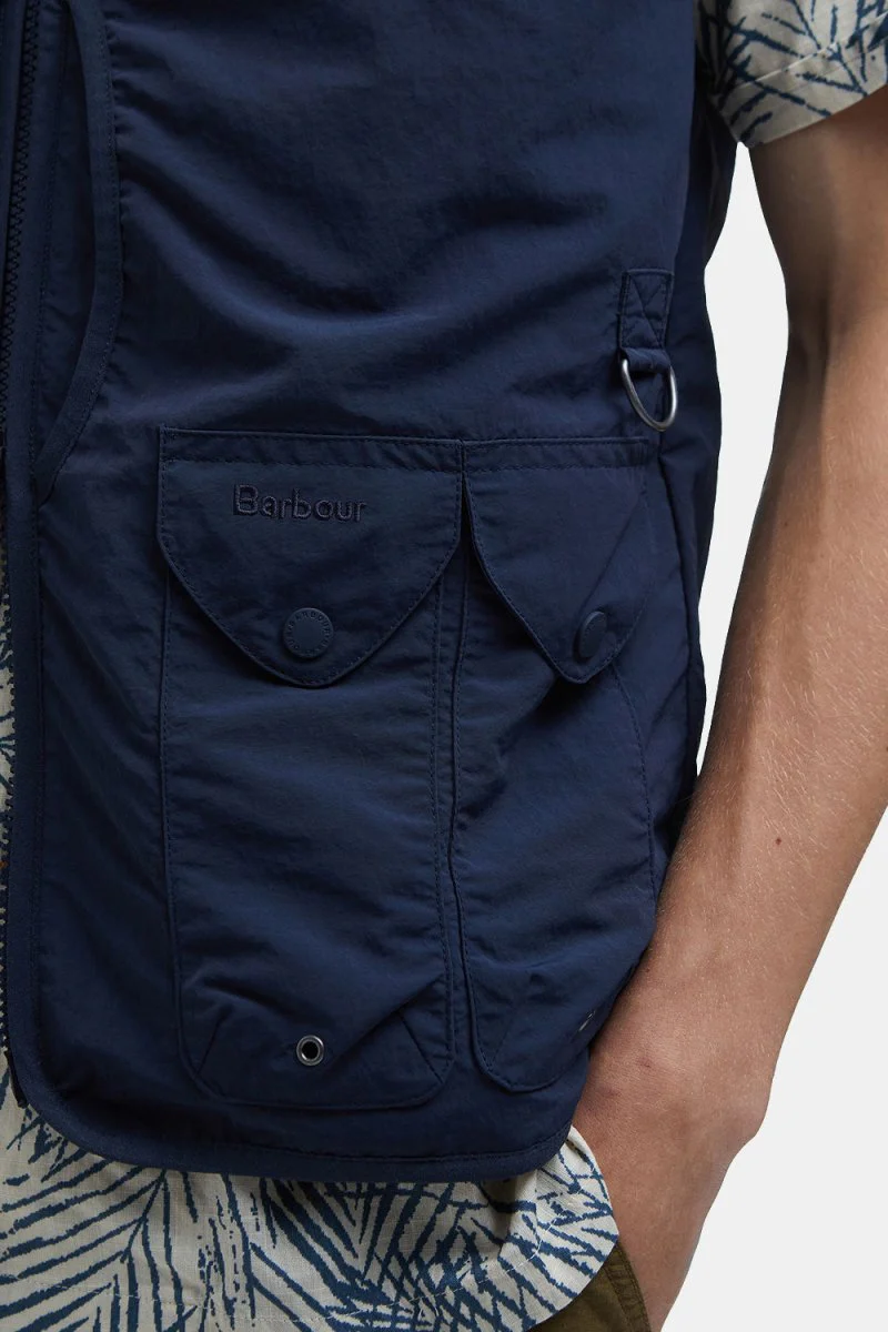 Barbour Utility Flyweight Gillet (Navy) - Image 5