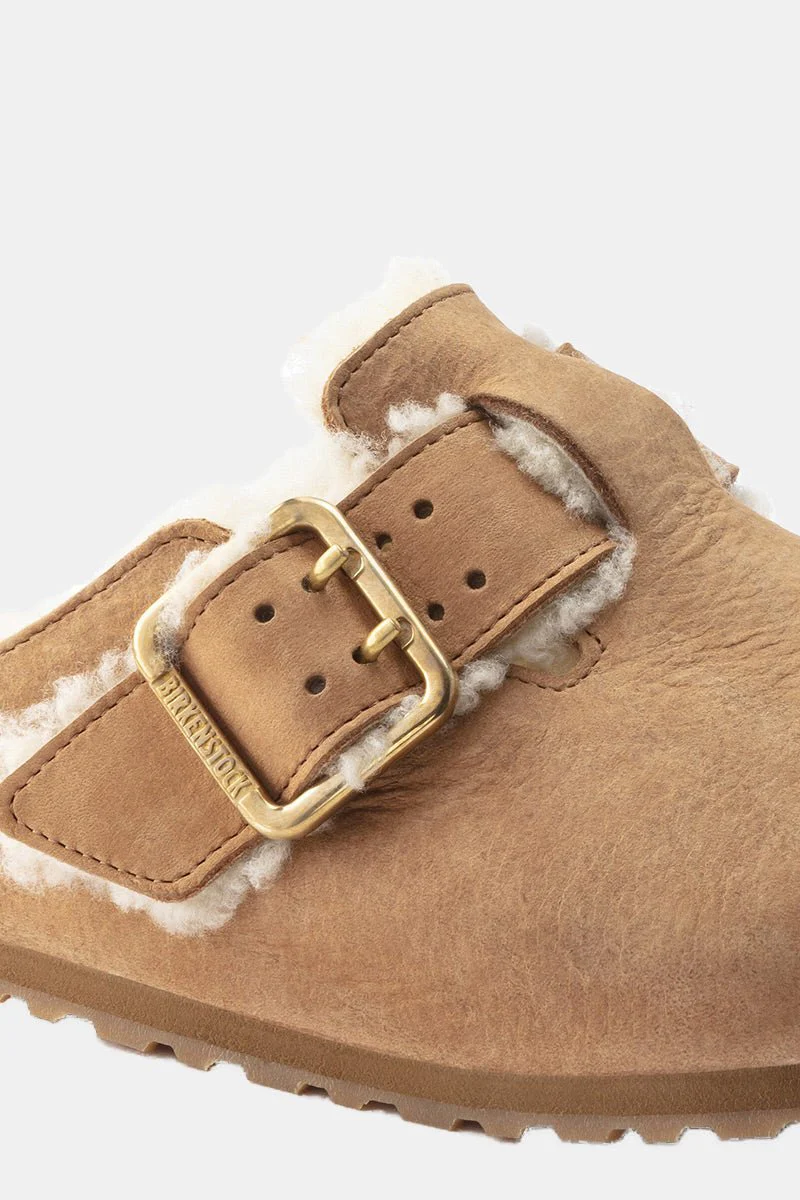 Birkenstock Boston Bold Shearling (Cognac) - Image 6