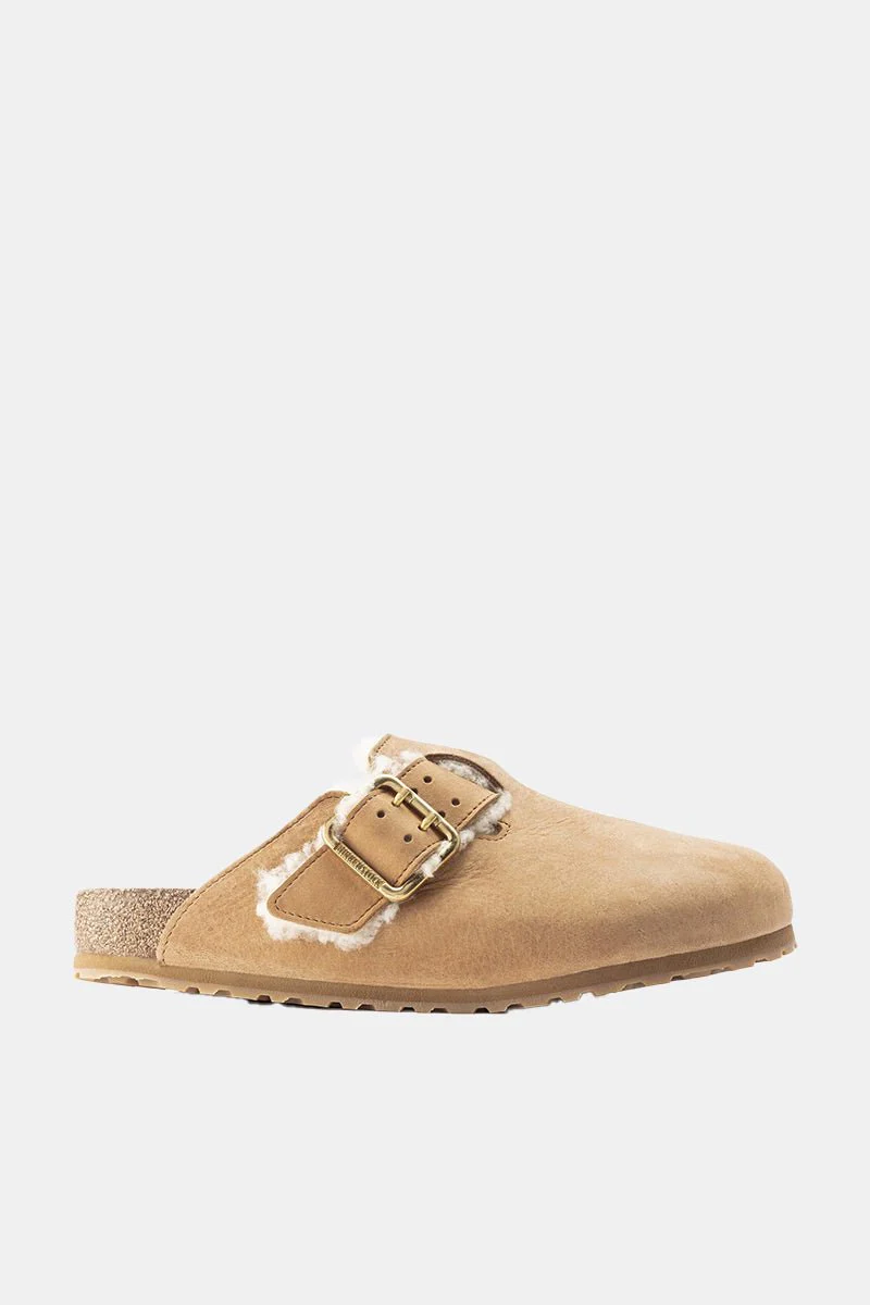 Birkenstock Boston Bold Shearling (Cognac) - Image 7