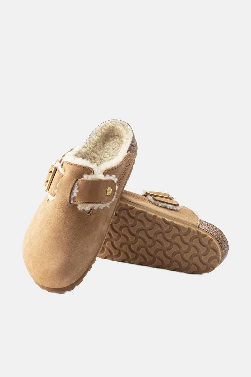 Birkenstock Boston Bold Shearling (Cognac) - Image 9