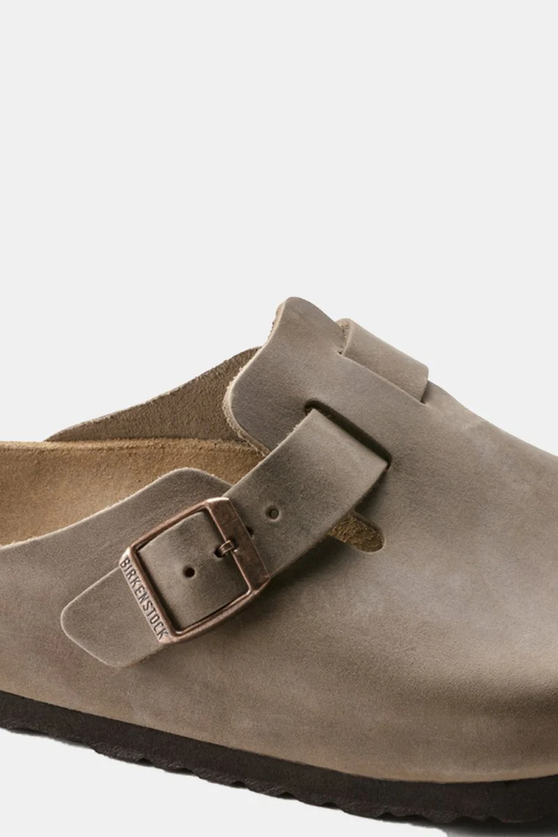 Birkenstock Boston Oiled Leather (Tobacco Brown) - Image 12