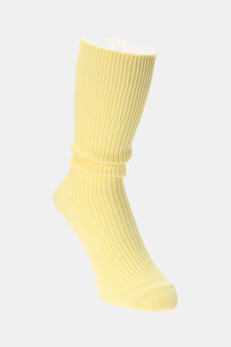 Anonymous Ism Brilliant Crew Sock (Soft Yellow)