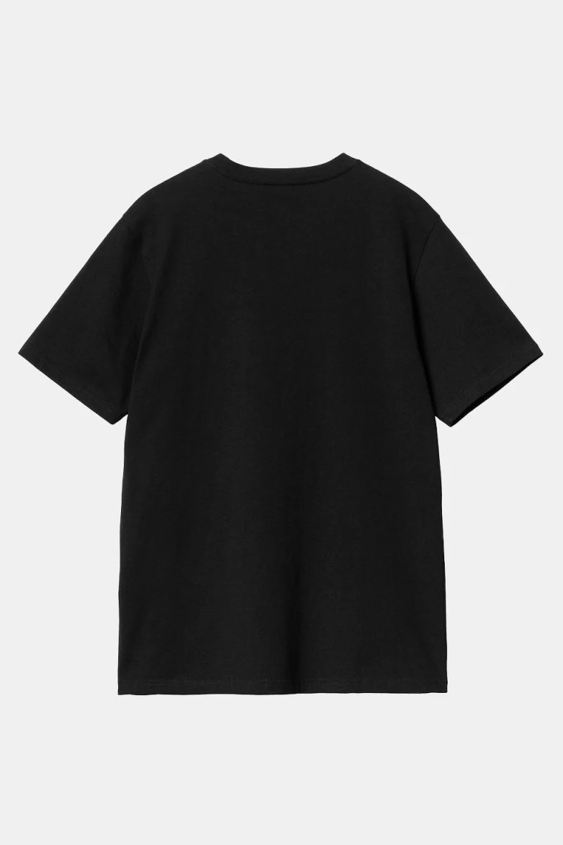 Carhartt Short Sleeve Pocket T-Shirt (Black) - Image 4