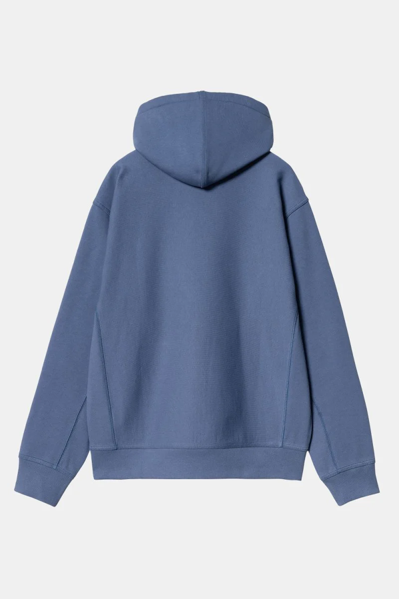 Carhartt WIP American Script Sweatshirt (Blue Iris) - Image 3