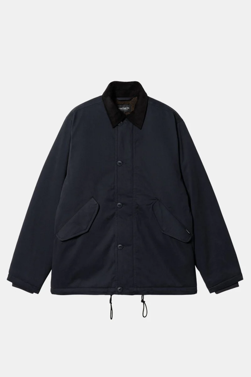 Carhartt WIP Declan Jacket (Dark Navy/Black) - Image 2