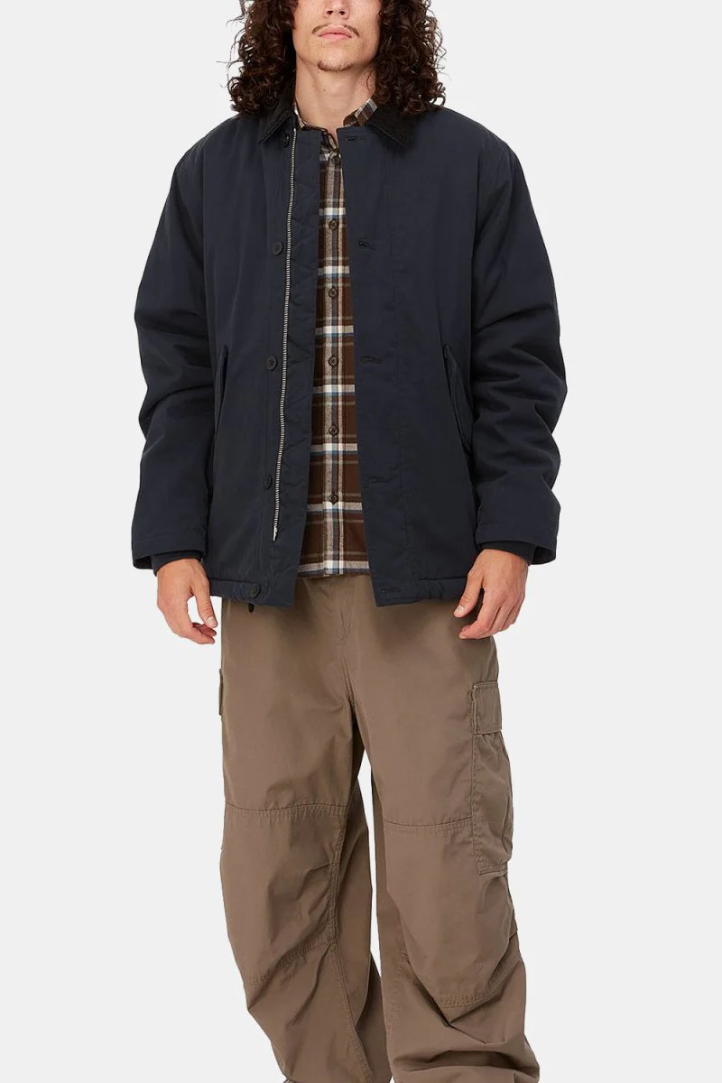 Carhartt WIP Declan Jacket (Dark Navy/Black) - Image 5